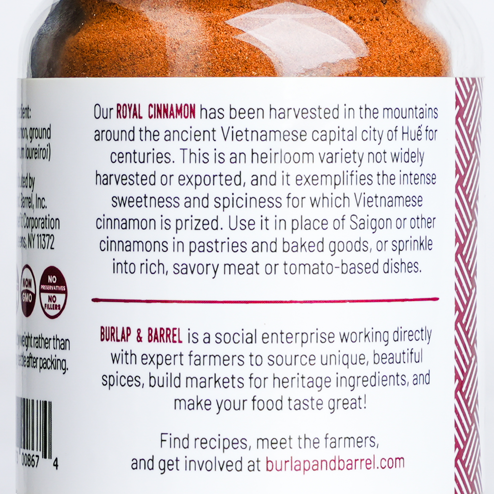 Royal Cinnamon - Burlap & Barrel